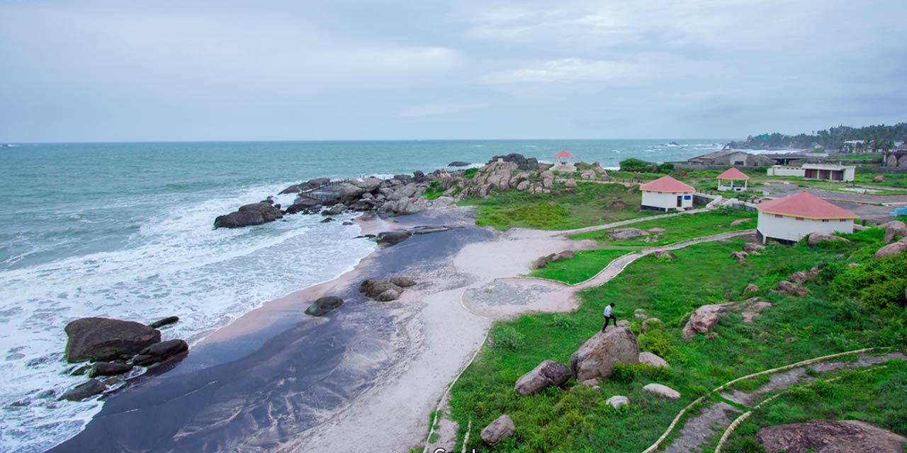 Muttom Beach Kanyakumari